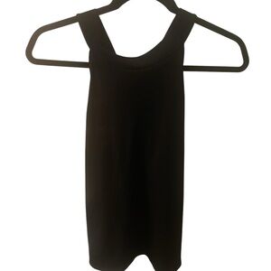 Banana Republic Black Sleeveless Halter Top